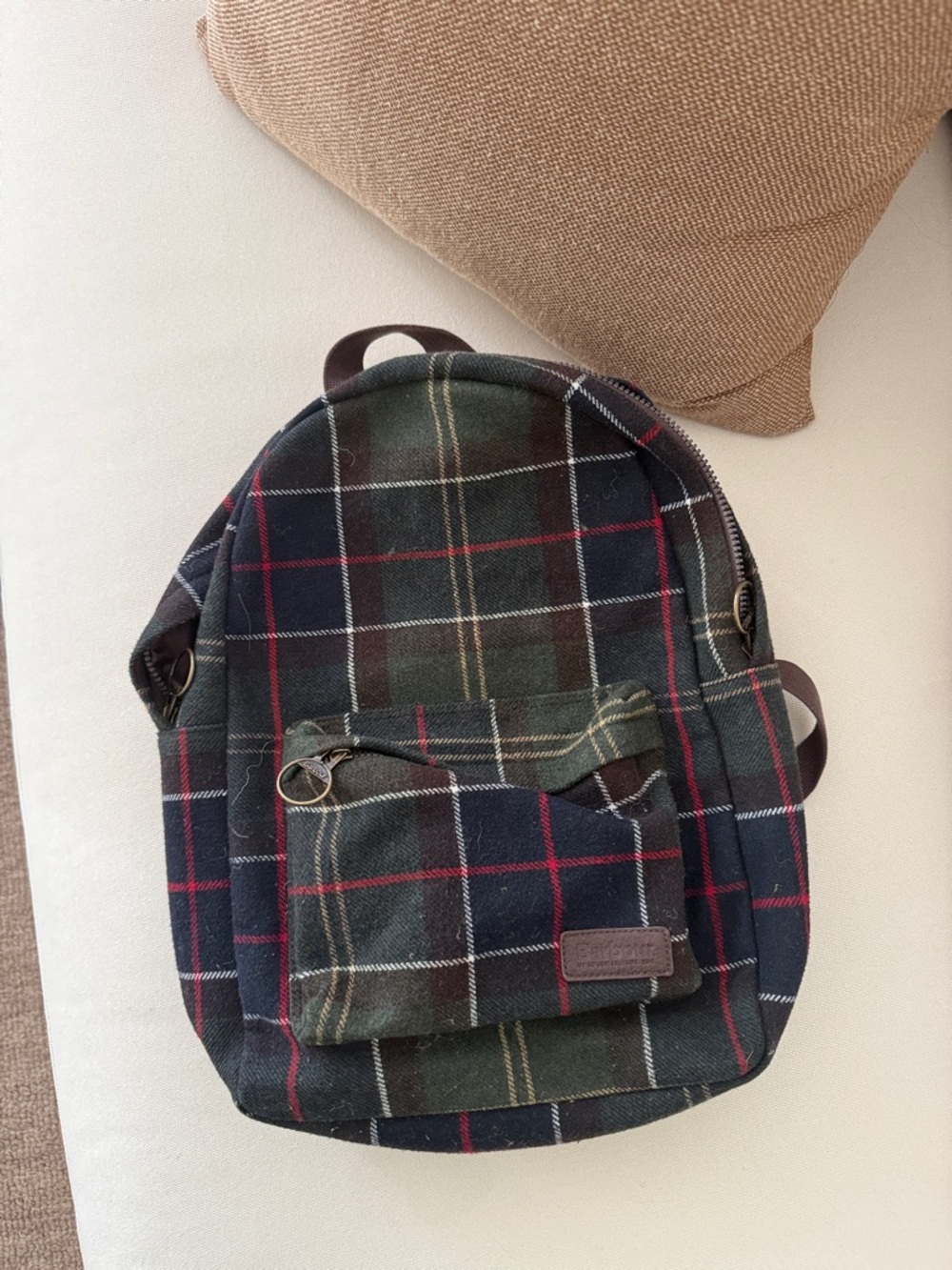 Barbour Backpack Plaid